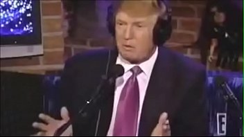 Donald Trump with intern, on the Howard Stern Show, Howard Stern Interns study at college and intern at the Show